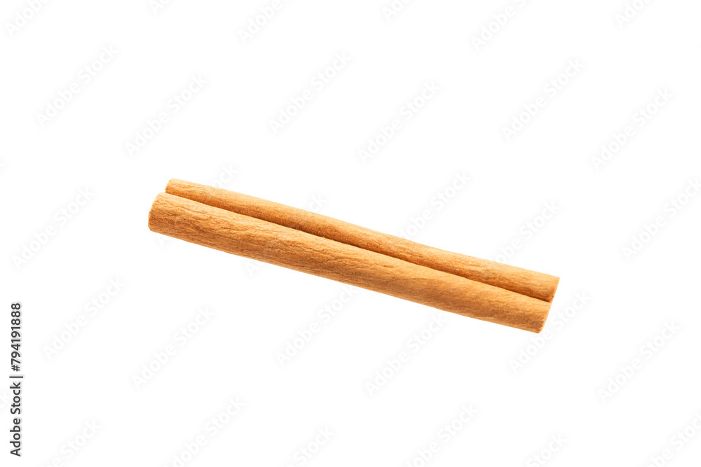 Cinnamon sticks isolated on white background. Cinnamon roll. Spicy spice for baking, desserts and drinks. Fragrant ground cinnamon. Cinnamon sticks isolated on white background. Cinnamon roll. Spicy spice for baking, desserts and drinks. Fragrant ground cinnamon.