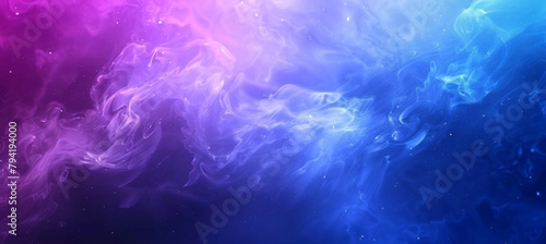 Blue and Purple Gradient Abstract Background