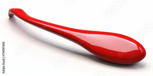 3D cartoon Shoe horn on white background  photo