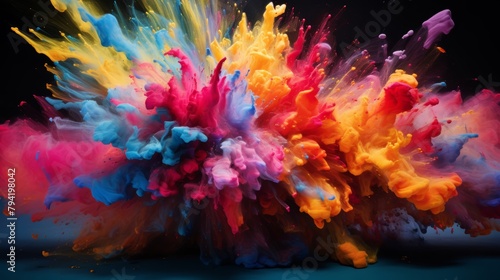 Color explosion photo