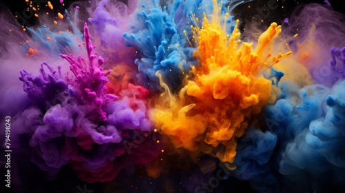 Color explosion