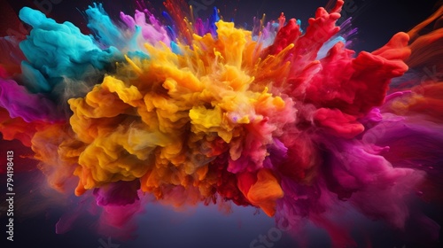 Color explosion