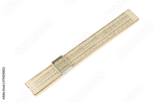 The slide rule, also known colloquially in the United States as a slipstick, is a mechanical analog computer. Full depth of field.