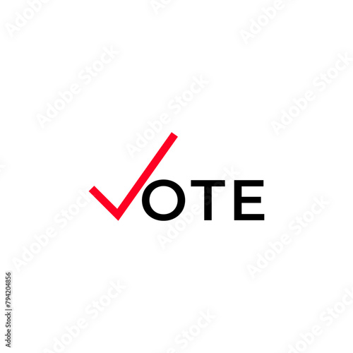 vote button election political symbol icon