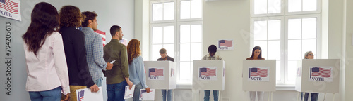 Cuadro en lienzo Vote