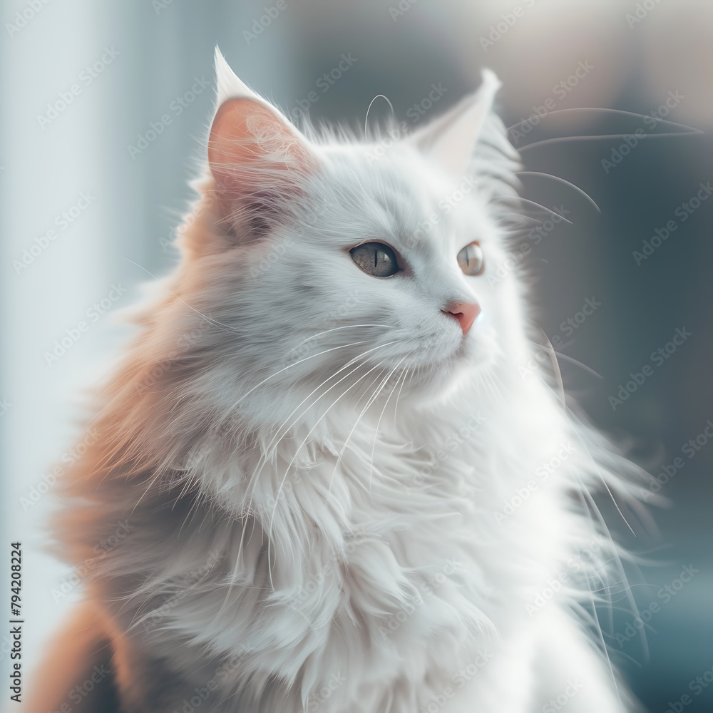 portrait of a cat portrait of a cat