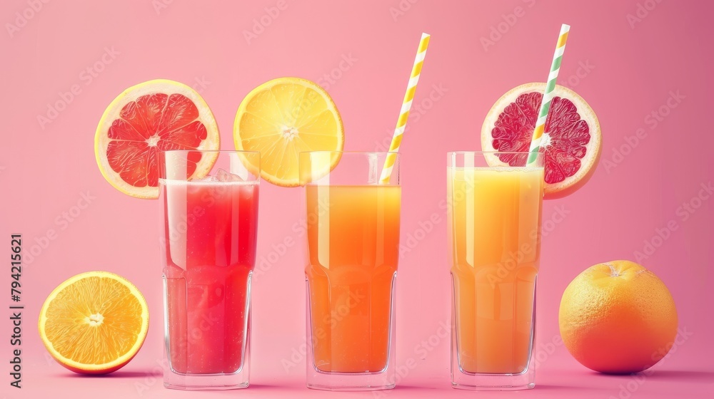 Assorted Oranges, Grapefruit, and Grapefruit Juices Assorted Oranges, Grapefruit, and Grapefruit Juices