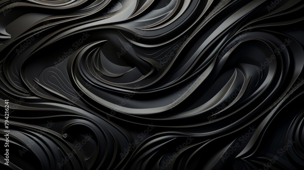 Metalic abstract black background Metalic abstract black background