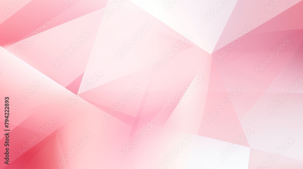Obraz premium Modern style abstract background pink and white colors trendy geometric