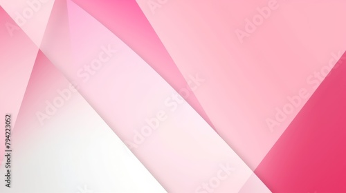 Modern style abstract background pink and white colors trendy geometric