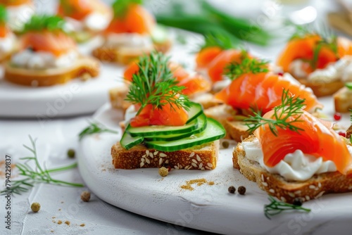 A table filled with various types of food, perfect for food-related projects