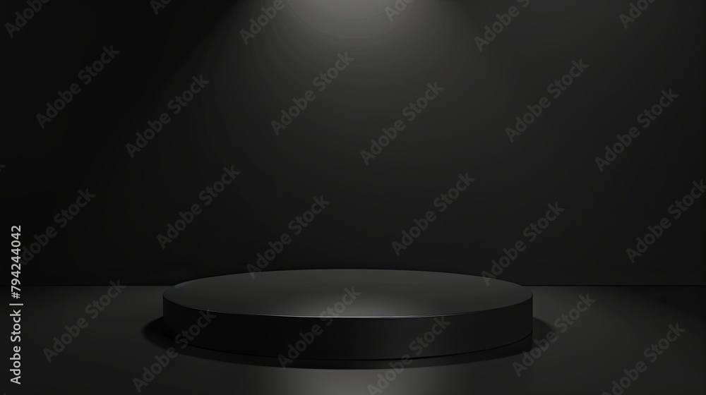 Luxurious Dark Elegance Product Prestige Platform Luxurious Dark Elegance Product Prestige Platform