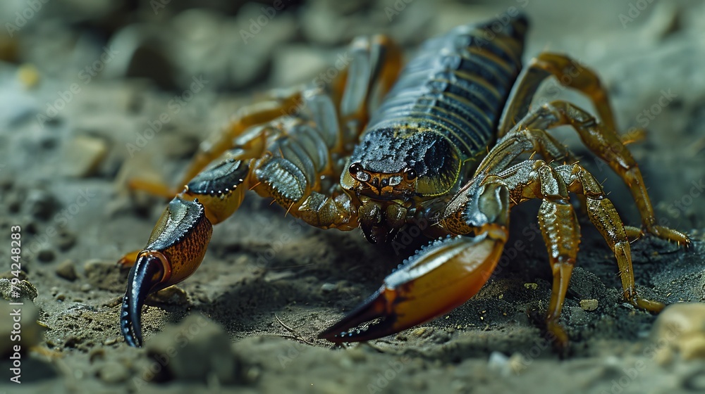 Poisonous Stinger of a Scorpion Poisonous Stinger of a Scorpion