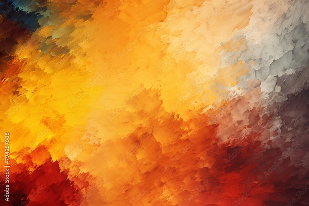 Abstract fiery brush strokes on canvas texture Abstract fiery brush strokes on canvas texture