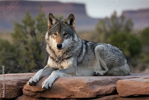 grey wolf lupus