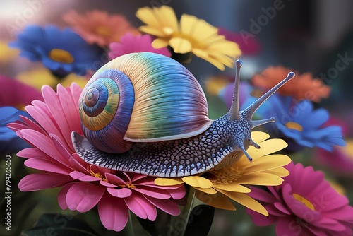 snail on leaf