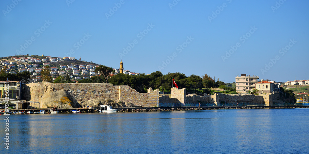 Obraz premium Foca Castle in Izmir, Turkey