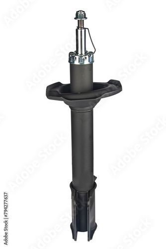 shock absorber for front wheels of motor vehicles, isolated