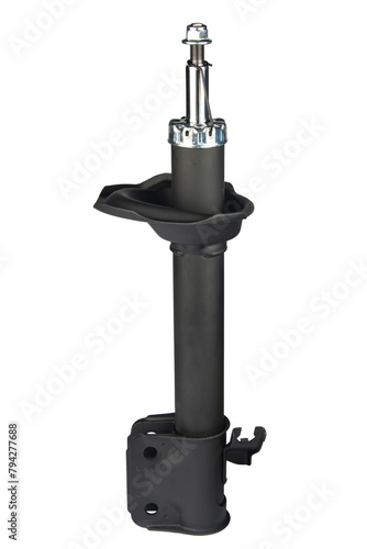 shock absorber for front wheels of motor vehicles, isolated