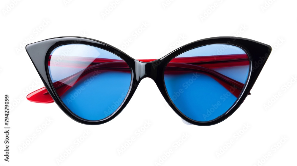 Cat eye sunglasses isolated on white Cat eye sunglasses isolated on white