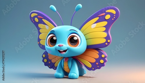 cute cartoon butterfly