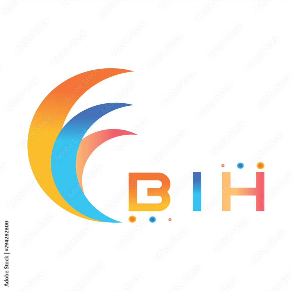 BIH letter technology Web logo design on white background. BIH uppercase monogram logo and typography for technology, business and real estate brand.
BIH letter technology Web logo design on white background. BIH uppercase monogram logo and typography for technology, business and real estate brand.