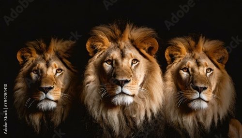 lion  animal   wild  portrait  nature  