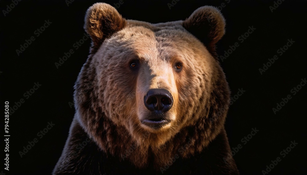 brown bear portrait brown bear portrait