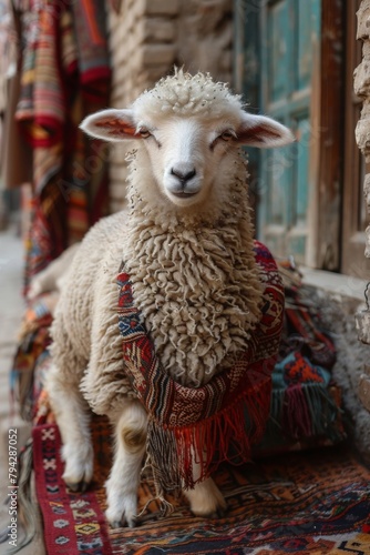 The sheep is the symbol of Eid al-Adha for Muslims. © Sina