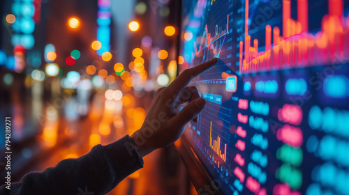 Business trading online stock