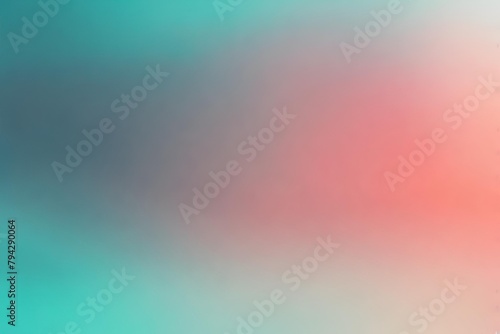 Abstract gradient smooth Blurred Teal And Coral background image