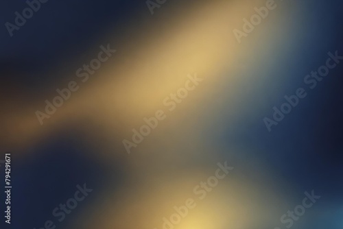 Abstract gradient smooth Blurred Navy And Gold background image