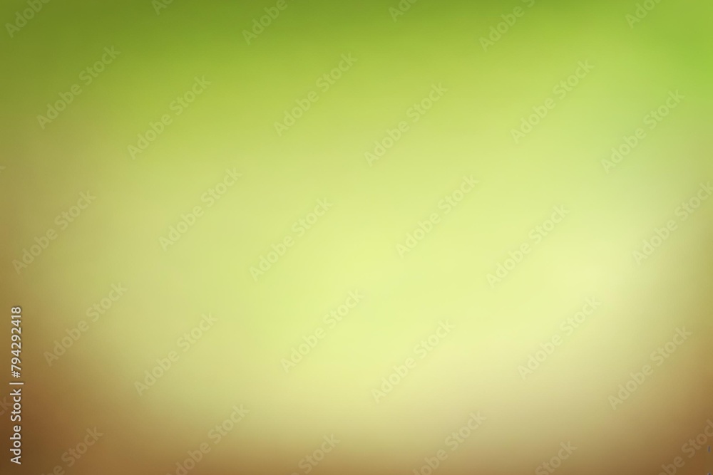 Obraz premium Abstract gradient smooth Blurred Lime Green And Brown background image