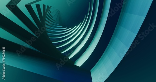 3d render abstract architecture skyscraper background