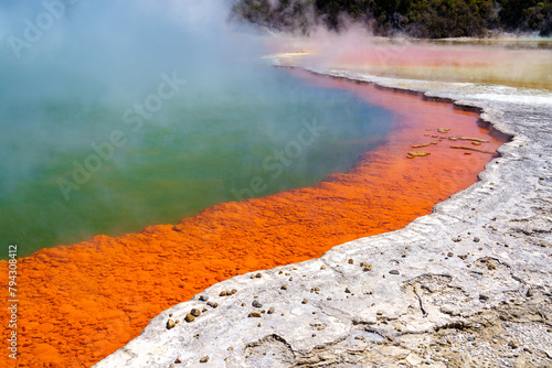 Champagne Pool Geothermal Lake photo