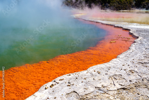 Champagne Pool Geothermal Lake