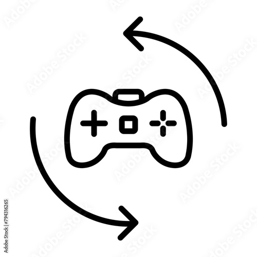 Automation Vector Line Icon
