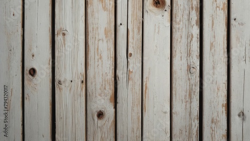 Vintage Grunge on Painted, Weathered Timber