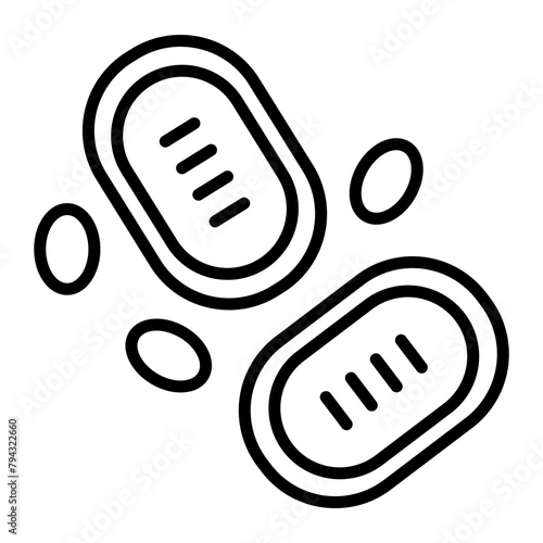 Thrombosis Vector Line Icon