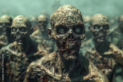 Amidst the apocalypse, scientists equipped zombies with neural processors, inadvertently creating a horde that remembered its past lives