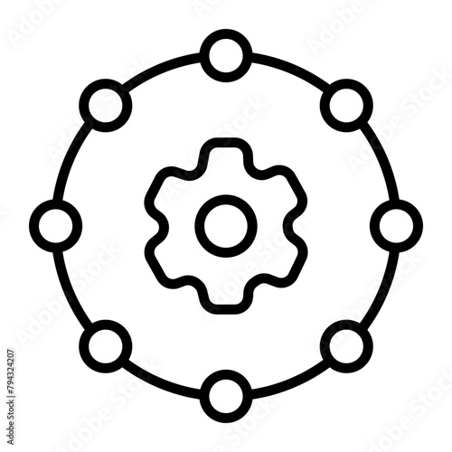 Engagement Vector Line Icon