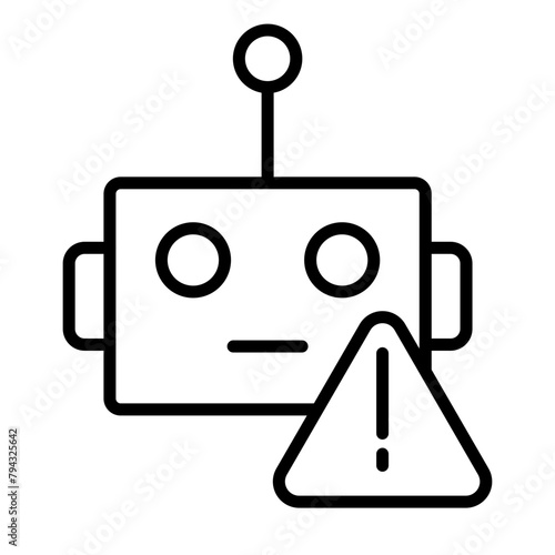Spam Vector Line Icon