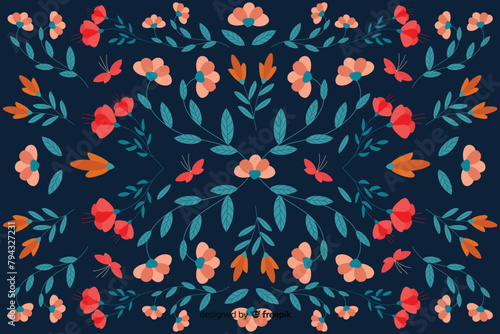 floral flower pattern 
