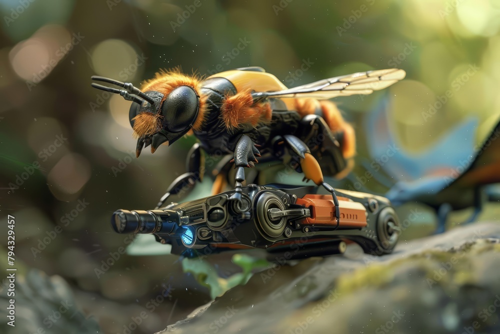 Atop a miniature hoverboard fashioned from a ladybug elytron, the timetraveling bumblebee whizzed past startled pterosaurs, his tiny ray gun holstered at his side Atop a miniature hoverboard fashioned from a ladybug elytron, the timetraveling bumblebee whizzed past startled pterosaurs, his tiny ray gun holstered at his side