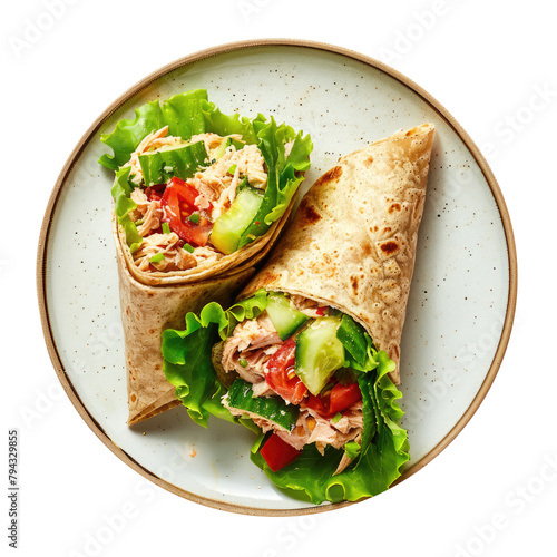 Delicious Tuna Salad Wrap I...