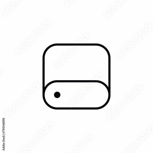 power bank battery electricity icon