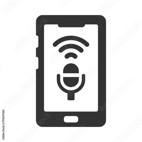 Mobile voice assistant Icon