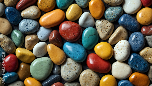 colorful stones background