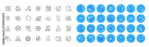 Cloud computing, Qr code and Chemistry lab line icons pack. Vitamin h, Sun protection, Tips web icon. Prescription drugs, Yoga, Notification pictogram. Timer, Augmented reality, Coal trolley. Vector