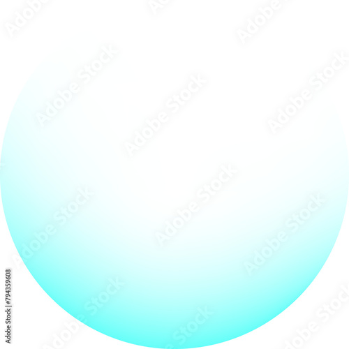 Blue Round Gradient (ID: 794359608)